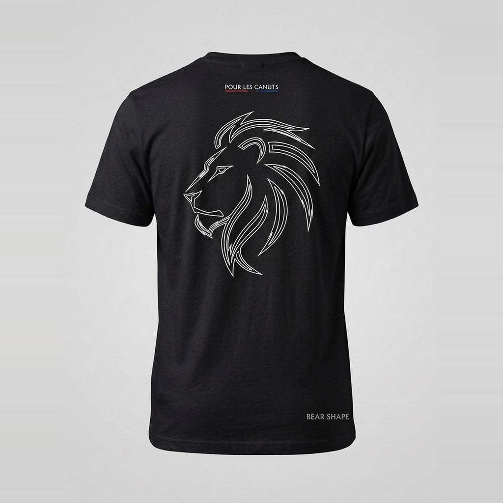 BearShape × News Gones T-shirt Lion