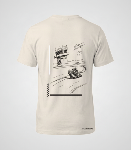 T-shirt Enzo de la Vega collaboration Bearshape dos
