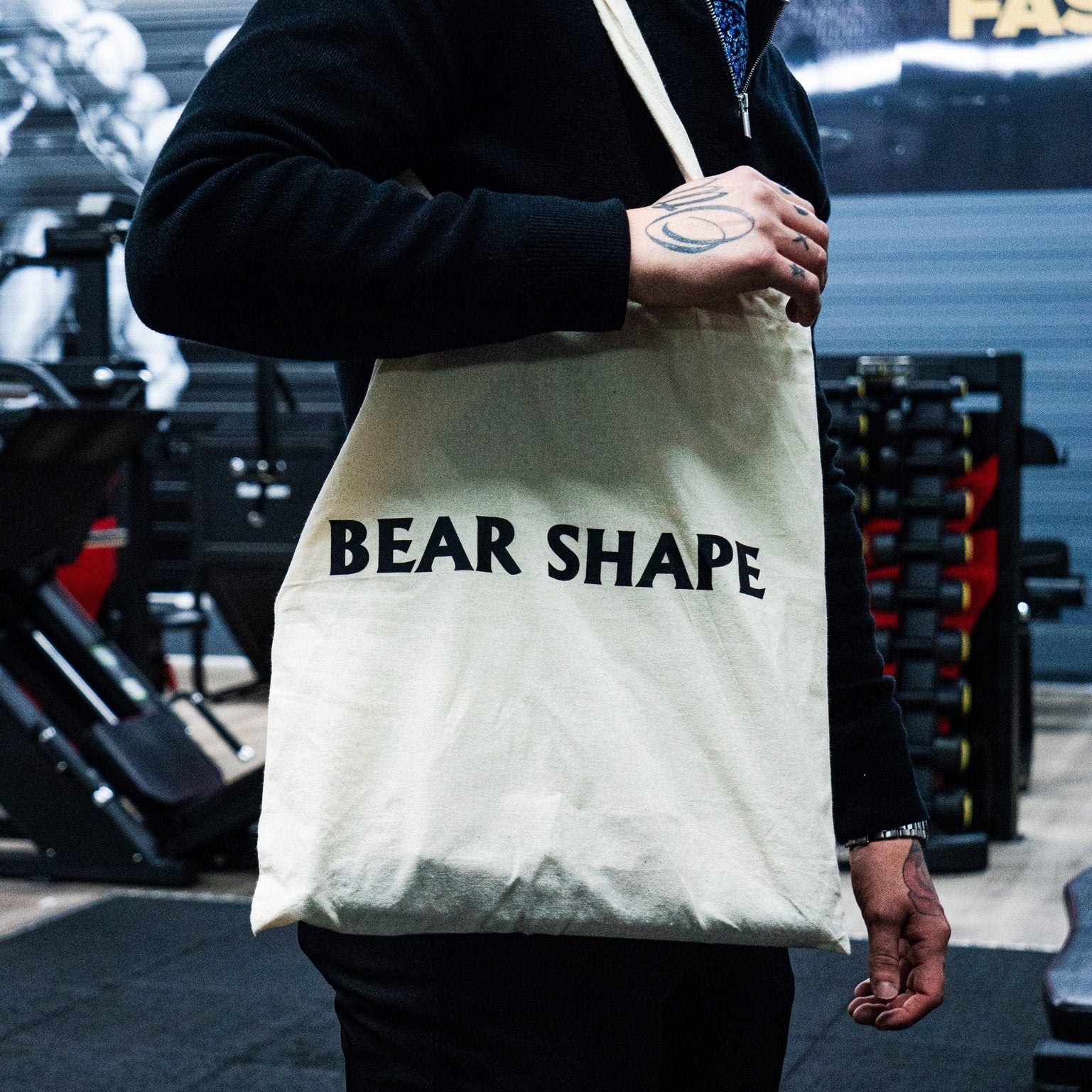 Tote bag BearShape Crème